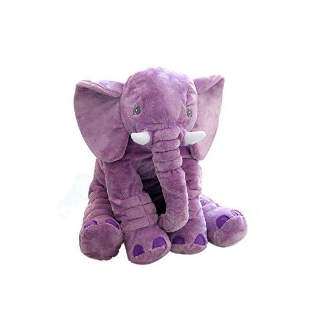 Big Size Fibre Filled Stuffed Elephant Soft Toy – Plush Cuddly Companion for Babies