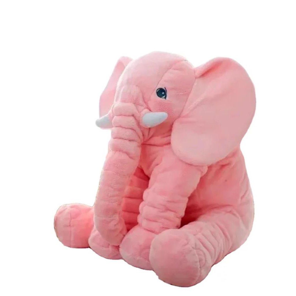 Big Size Fibre Filled Stuffed Elephant Soft Toy – Plush Cuddly Companion for Babies