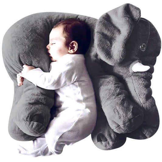 Big Size Fibre Filled Stuffed Elephant Soft Toy – Plush Cuddly Companion for Babies
