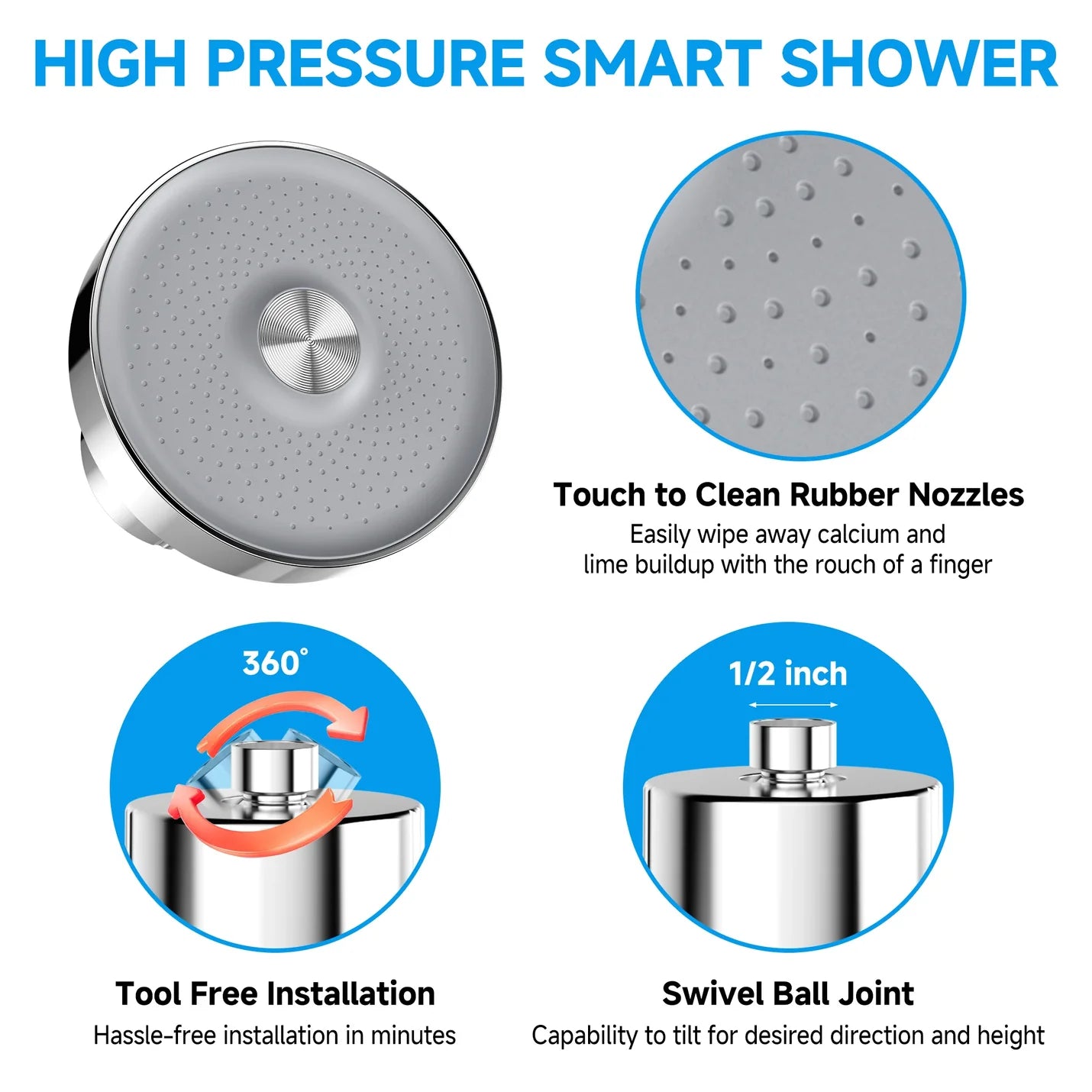 PureStream Ionic Filter Shower Head