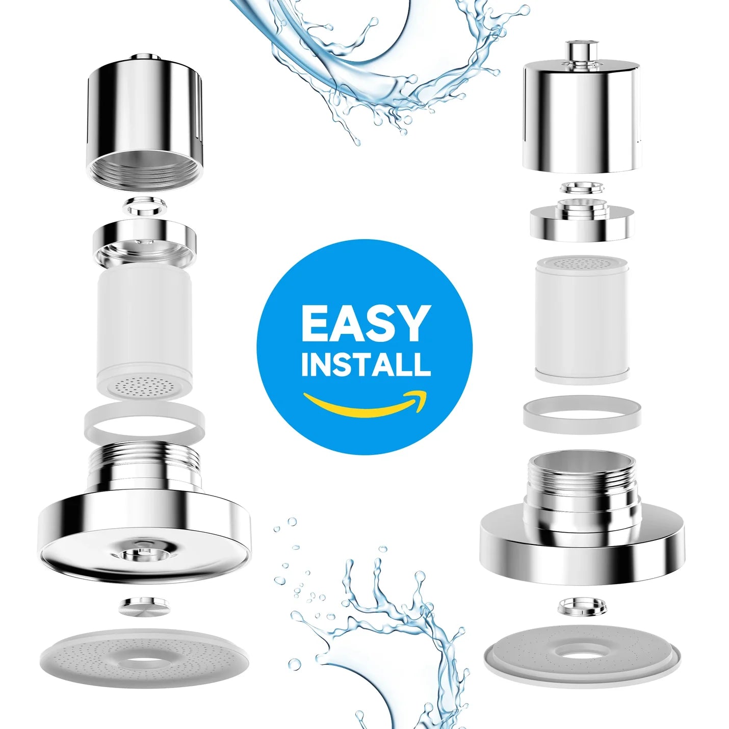 PureStream Ionic Filter Shower Head