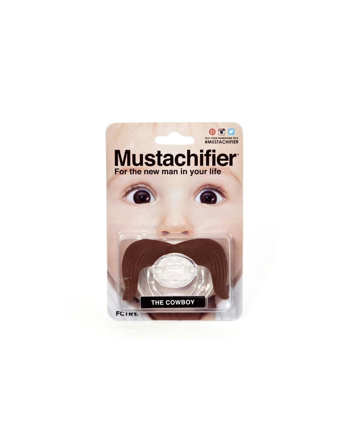 Gentleman Mustachifier – Baby Orthodontic Mustache Pacifier