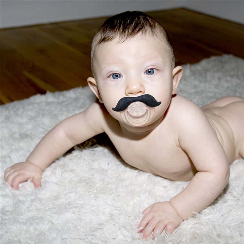 Gentleman Mustachifier – Baby Orthodontic Mustache Pacifier