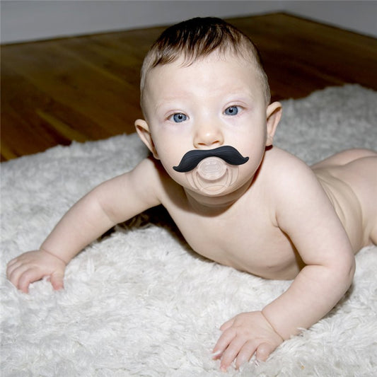 Gentleman Mustachifier – Baby Orthodontic Mustache Pacifier